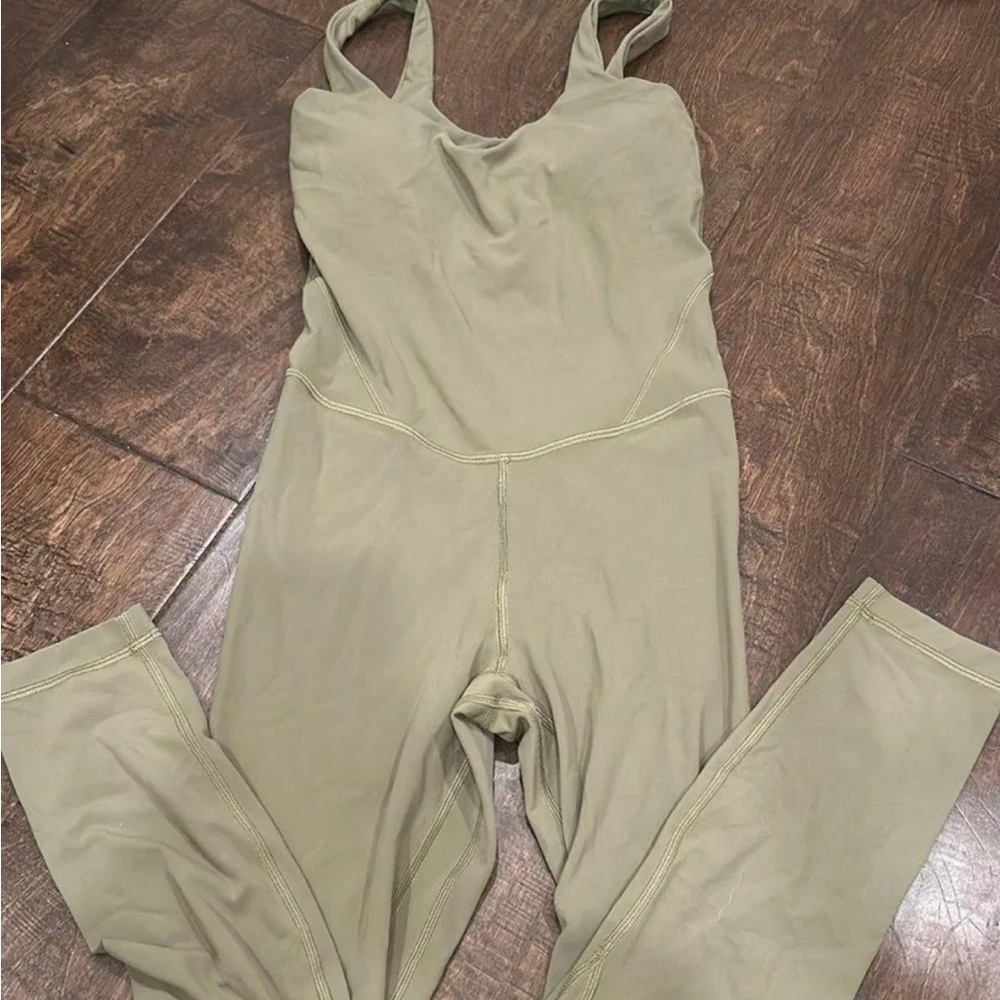Lululemon Olive Green Women's Jumpsuit
